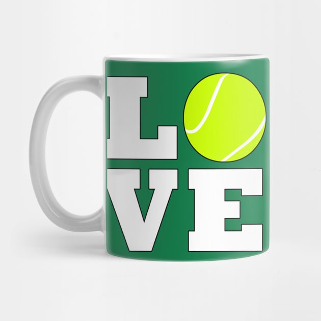 Tennis LOVE Tennis Player or Coach Sports Graphic by Sports Stars ⭐⭐⭐⭐⭐